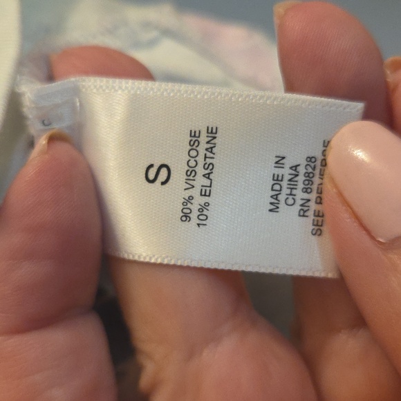 Logo By Lori Goldstein Abstract Print Women's Top Small - Picture 4 of 5